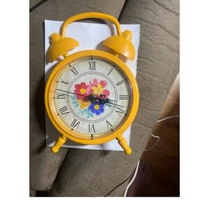 The Pioneer Woman Yellow Floral Clock (Used)